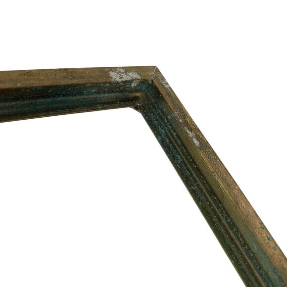 ANTIQUE 19th Century French Gold Plated Picture Frame Ornate Rococo Decor FLAW - Picture 7 of 13